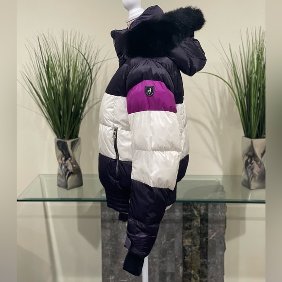 Toni Sailer Franka Ski Jacket with Real Fur 40 / 10 - Picture 11 of 15